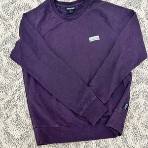Patagonia Ladies Deep Purple Sweat Shirt